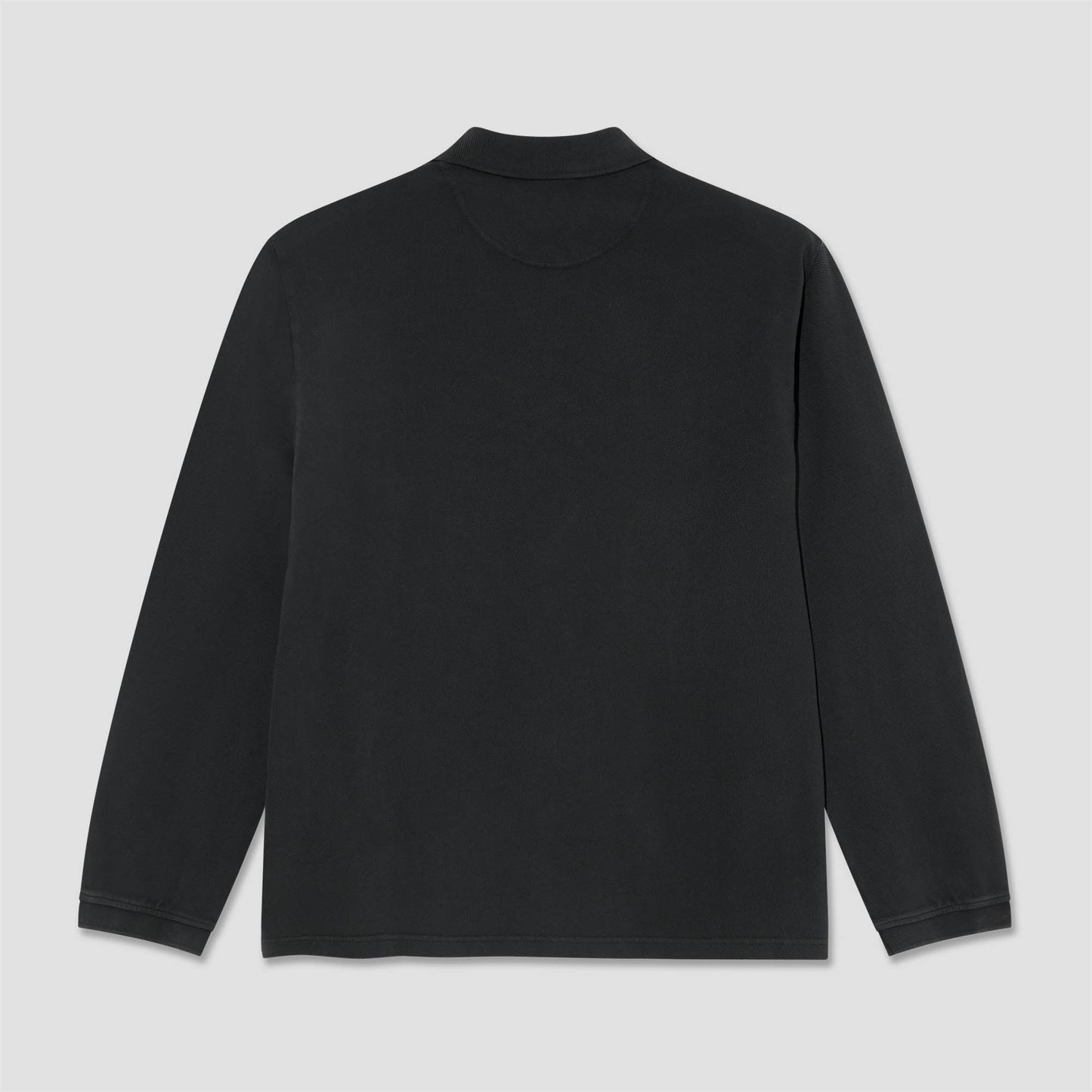 Polar Serge Polo Longsleeve Shirt Black