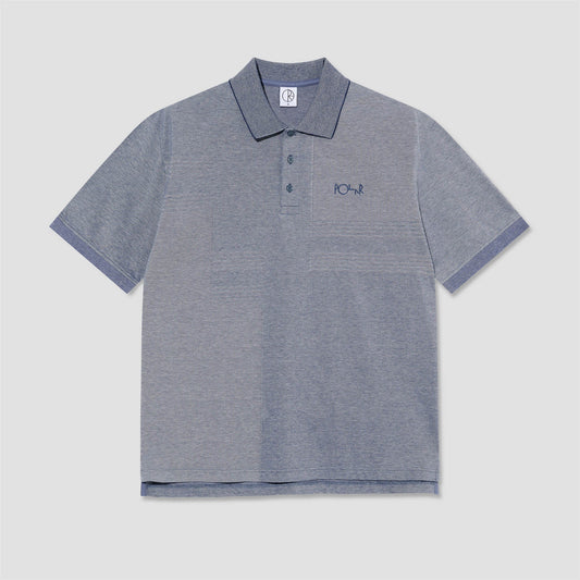 Polar Pique Surf Polo Shirt Heather Blue