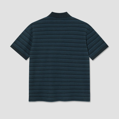 Polar Pique Surf Polo Shirt Neptune Blue