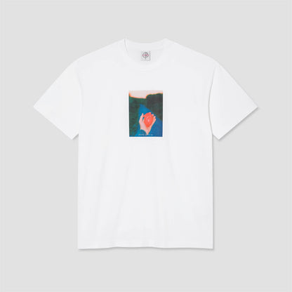 Polar Heart in Hand T-Shirt White