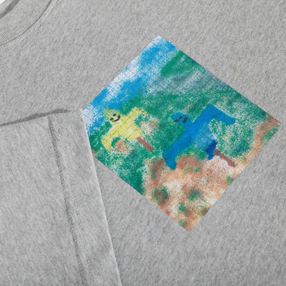 Polar Scarecrow T-Shirt Heather Grey