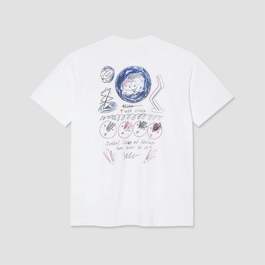 Polar Social Side T-Shirt White