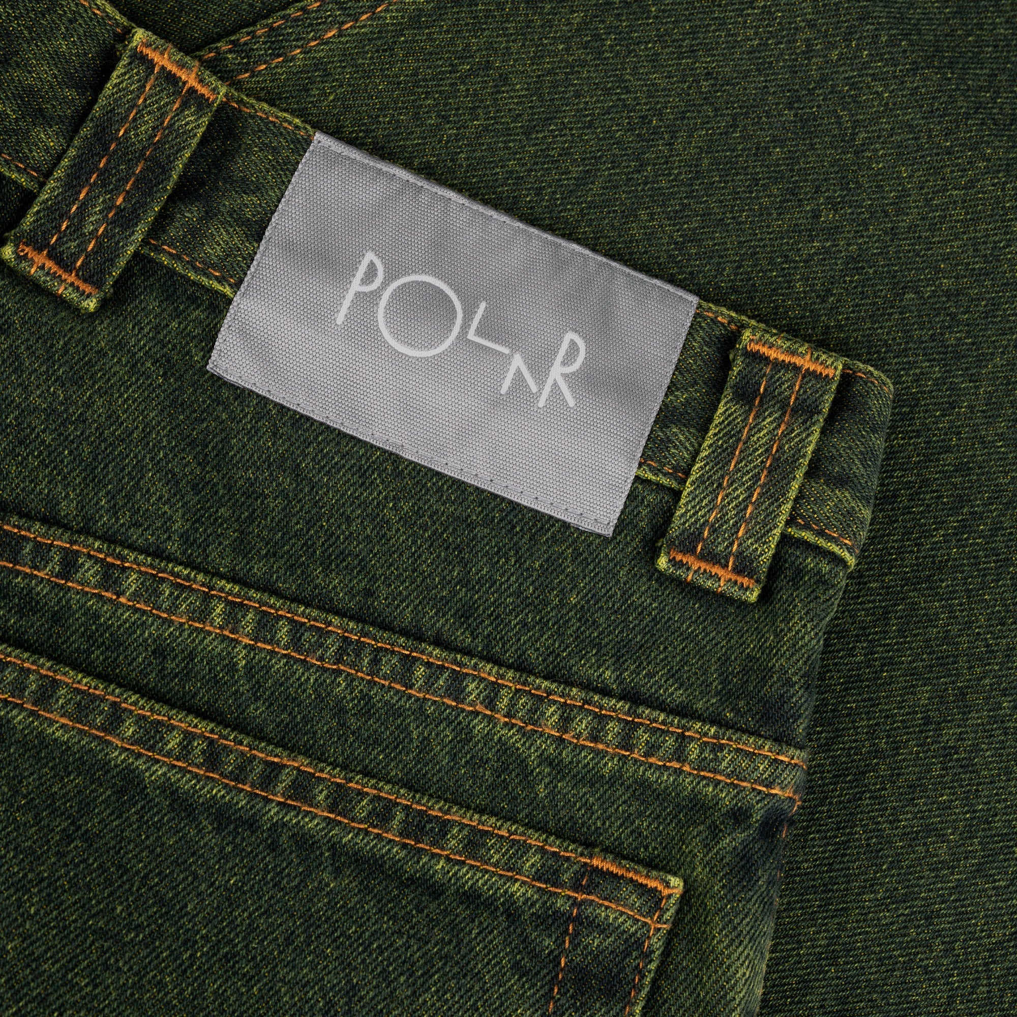 Polar Skate Co 93! Pants Chartreuse / Blue