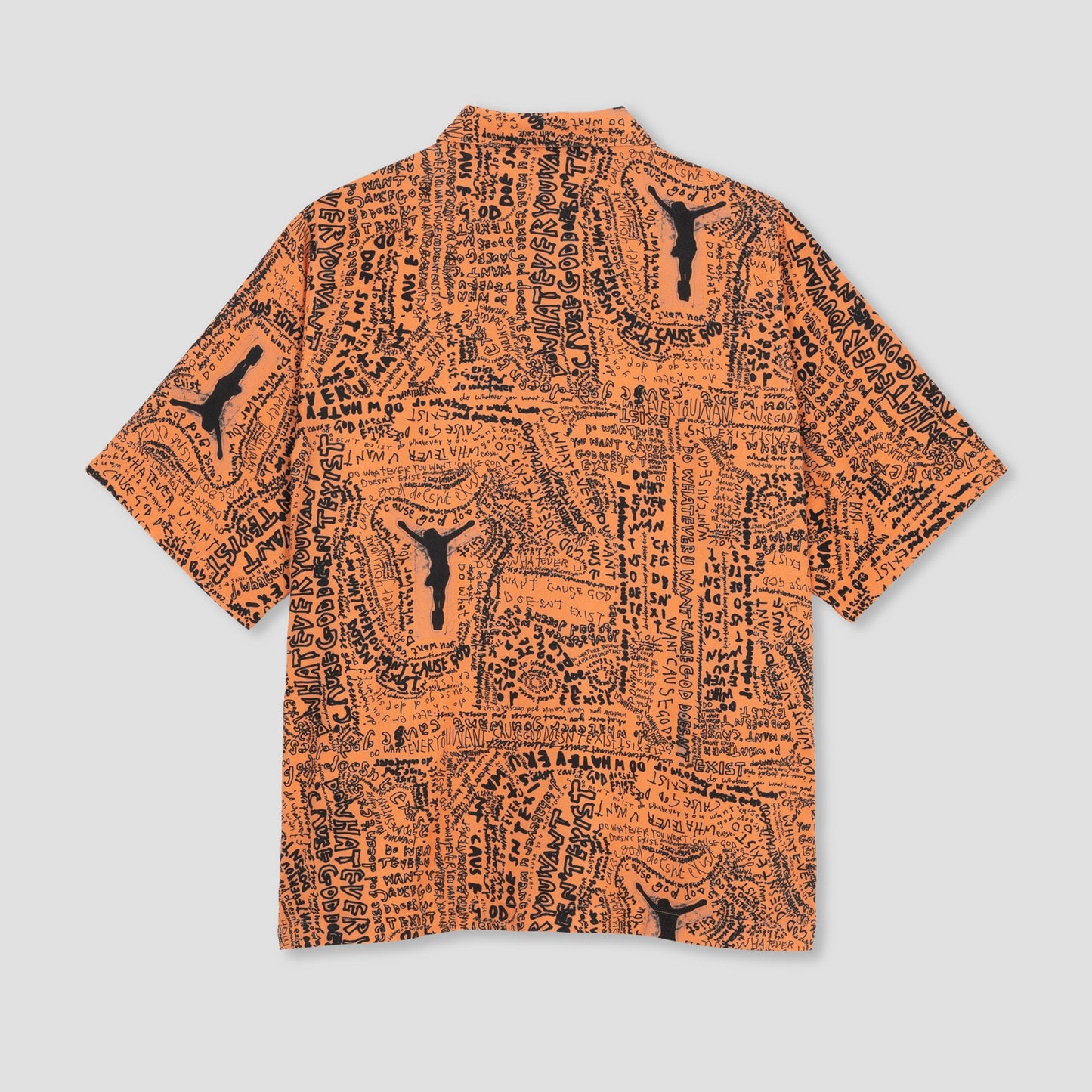 Polar Skate Co Bowling Shirt Exist Orange