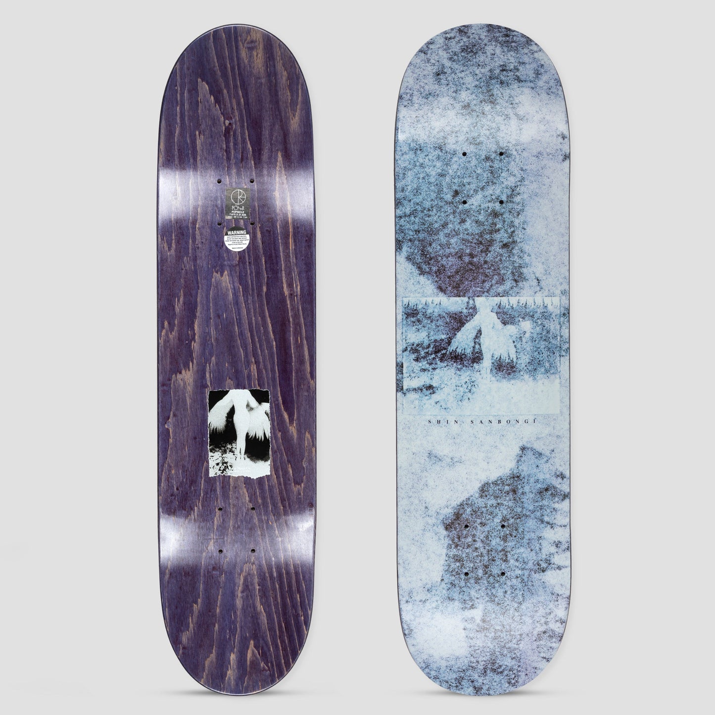 Polar 7.875 Shin Sanbongi Headless Angel Skateboard Deck