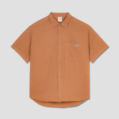 Polar Skate Co Mitchell Shirt Rust