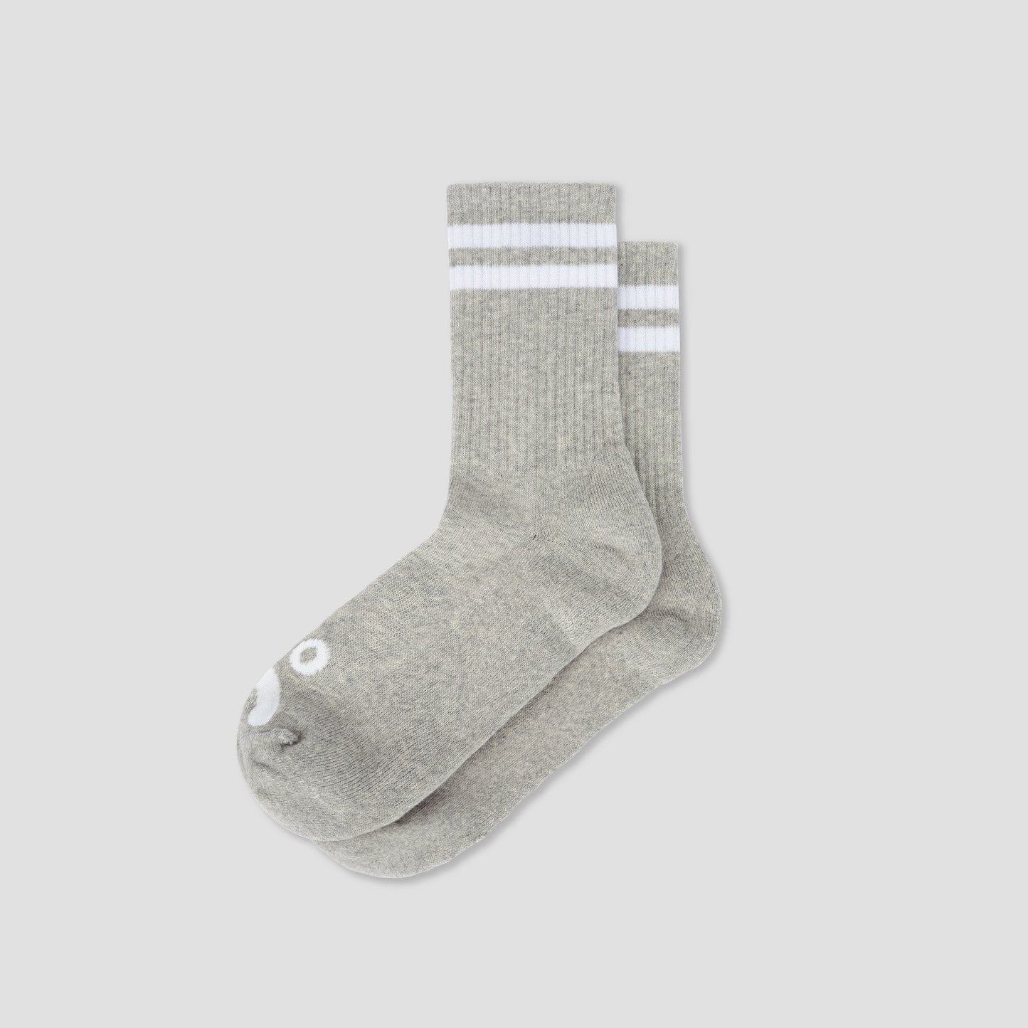 Polar Happy Sad Classic Socks Heather Grey