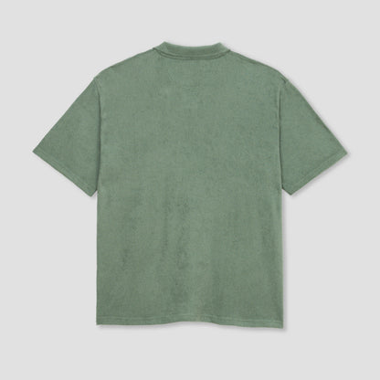 Polar Skate Co Serge Polo Shirt Jade Green