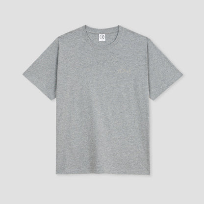 Polar Skate Co Steve T-Shirt Heather Grey