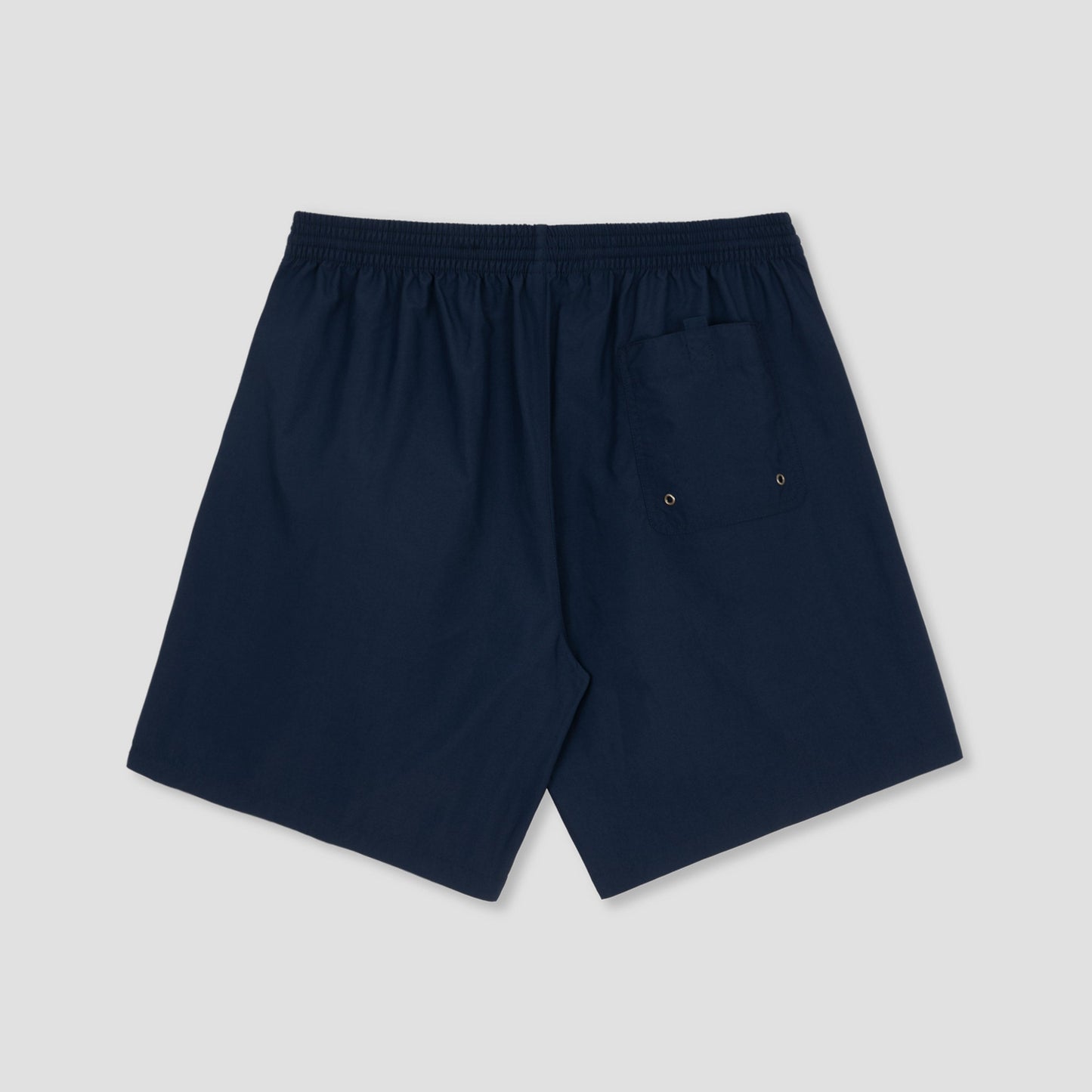 Polar Skate Co Swim Shorts Square Stripe Navy / Orange