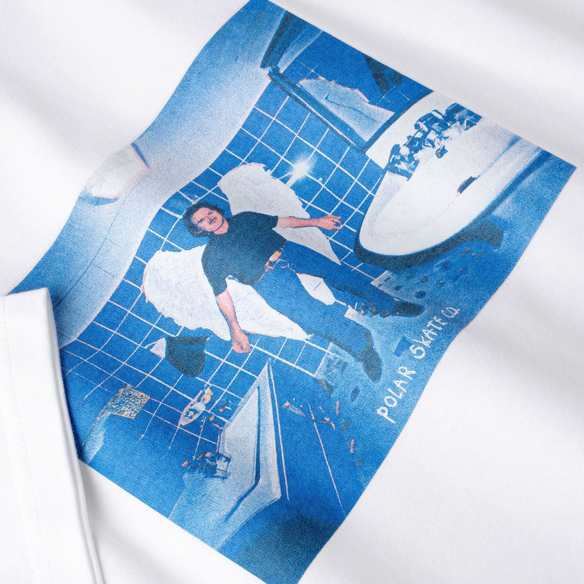 Polar Skate Co Angel Man T-Shirt White