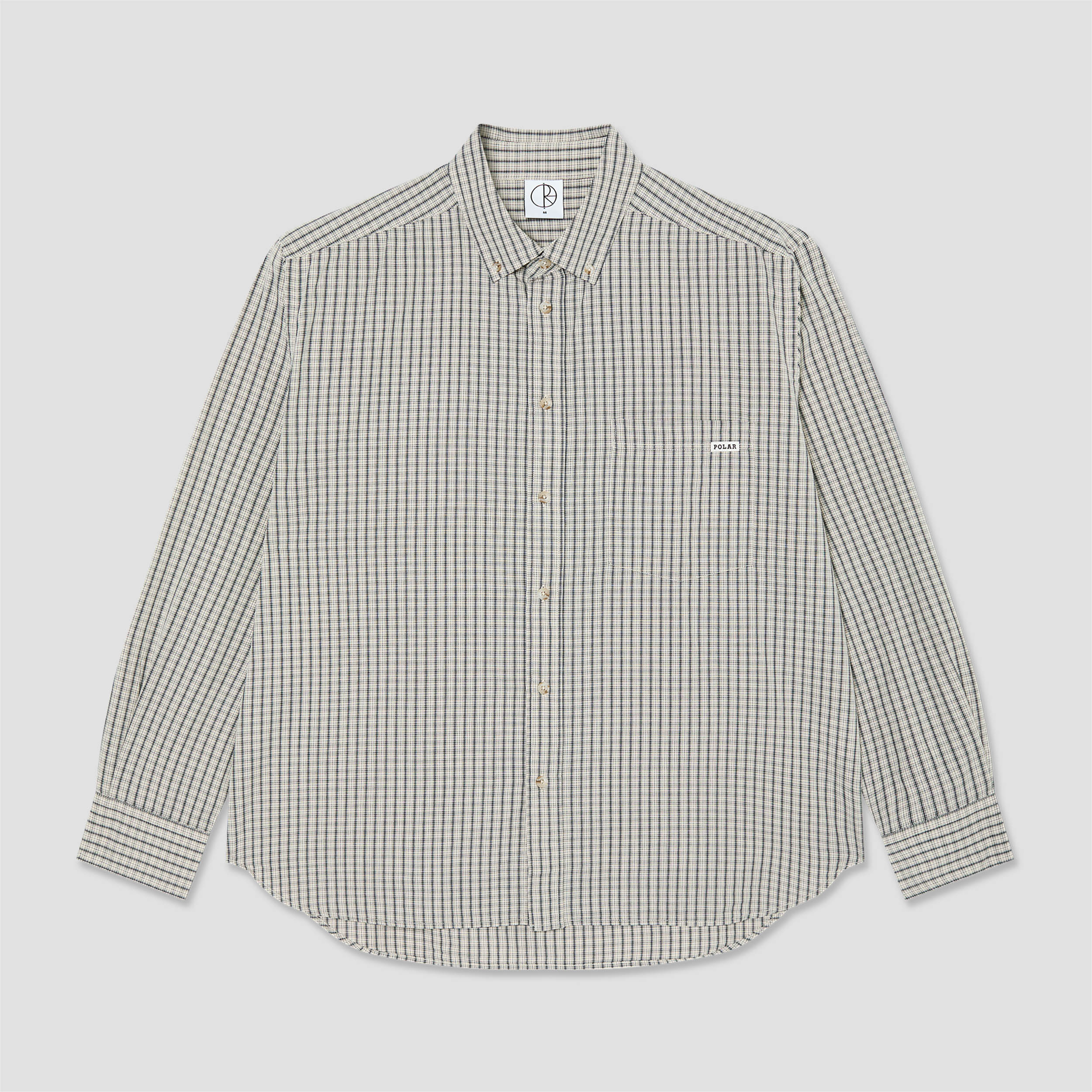 Polar Ben Longsleeve Shirt Ivory Check