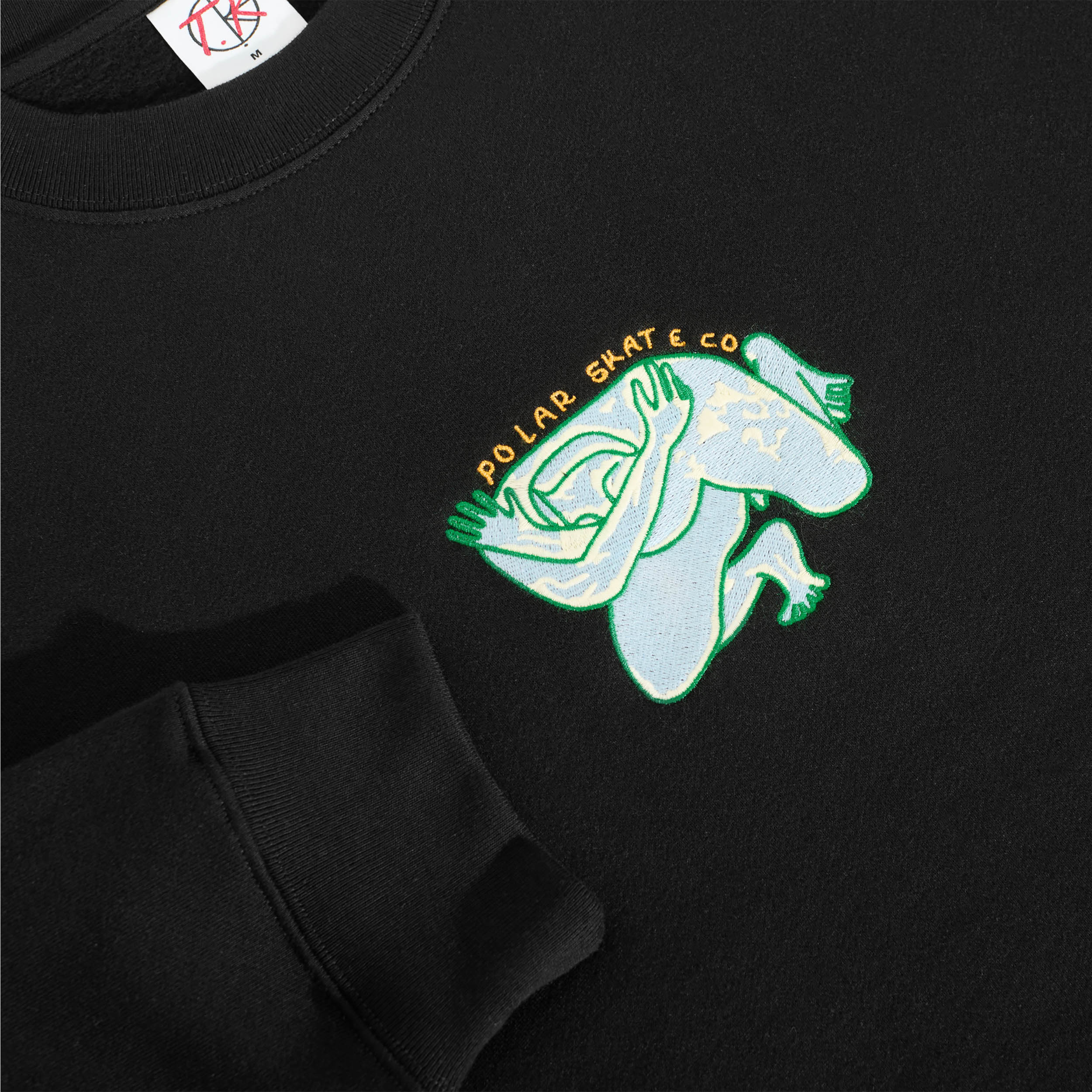 Polar Shy Bow Dave Crewneck Black