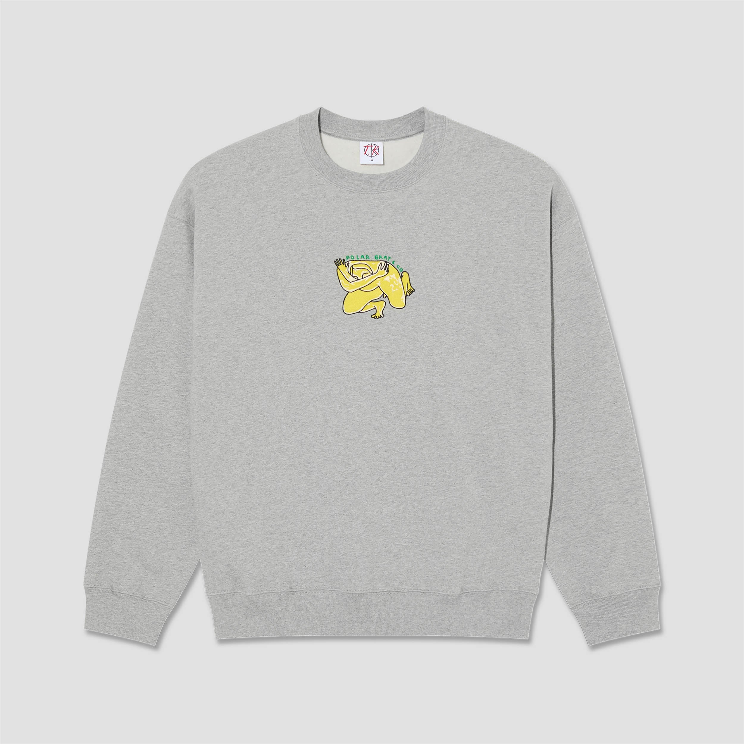 Polar Shy Bow Dave Crewneck Heather Grey
