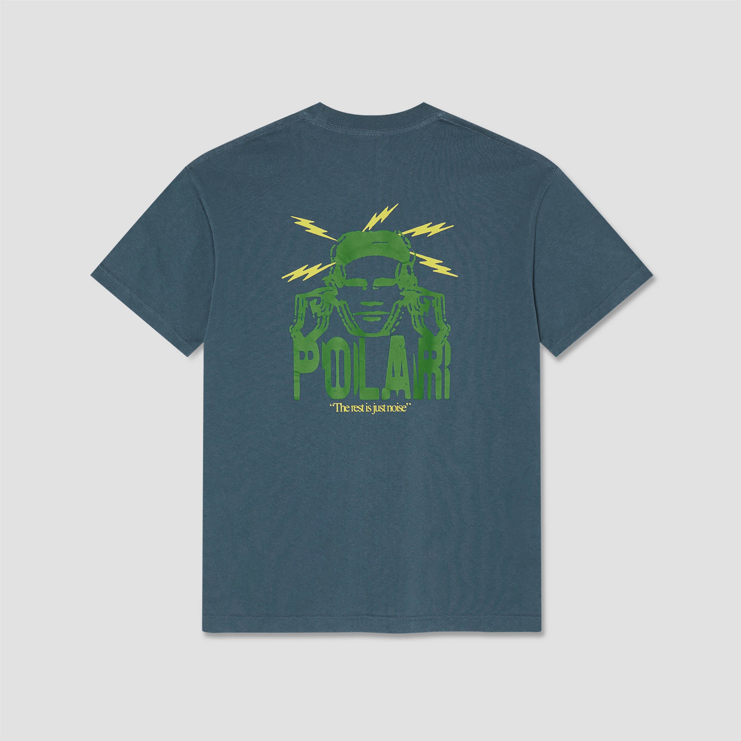 Polar Noise T-Shirt Grey Blue