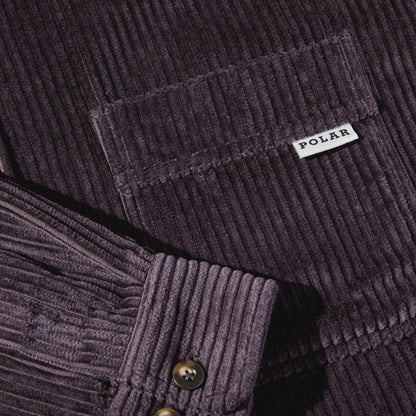 Polar Cord Shirt Dark Violet