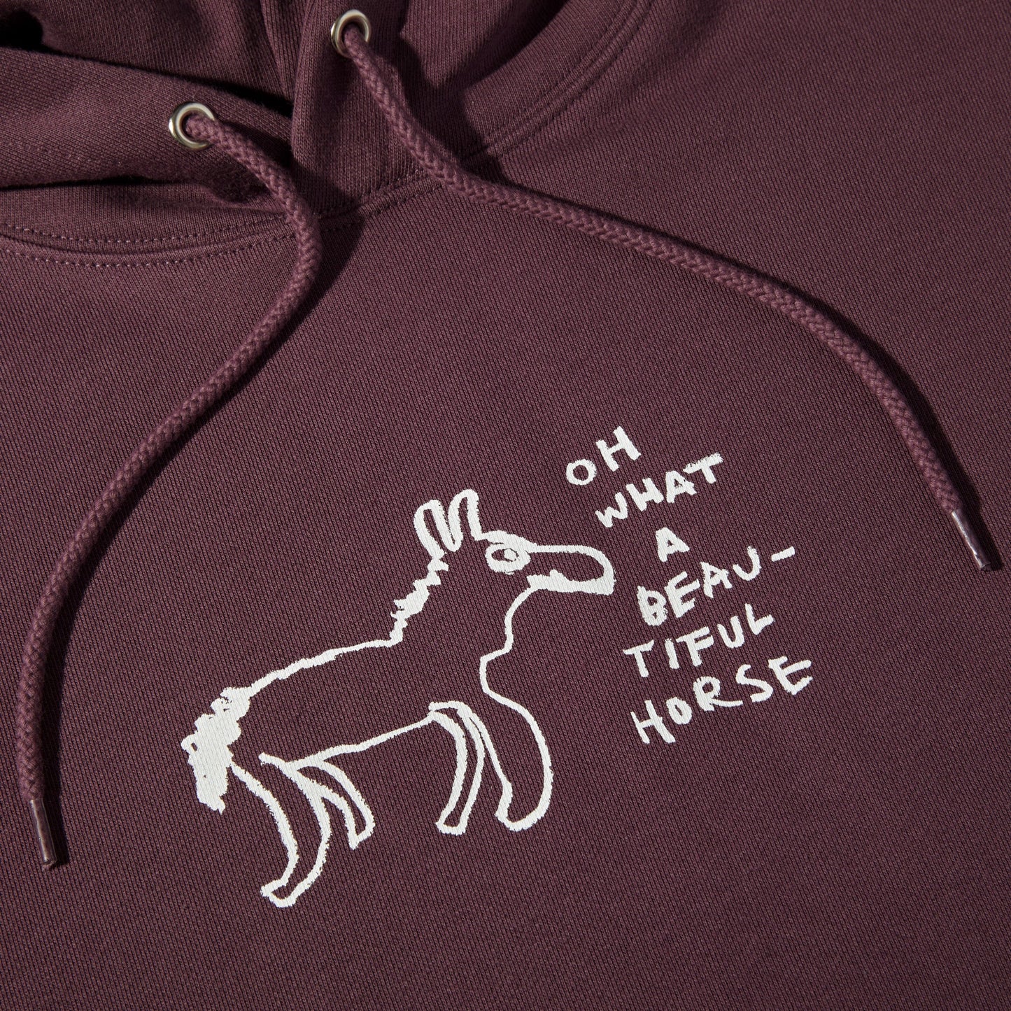 Polar Dave Beautiful Horses Hood Plum