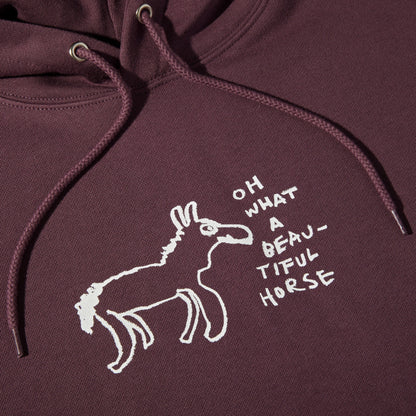 Polar Dave Beautiful Horses Hood Plum