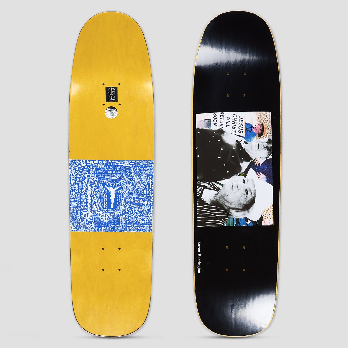 Polar 8.125 Aaron Herrington Return Soon Skateboard Deck