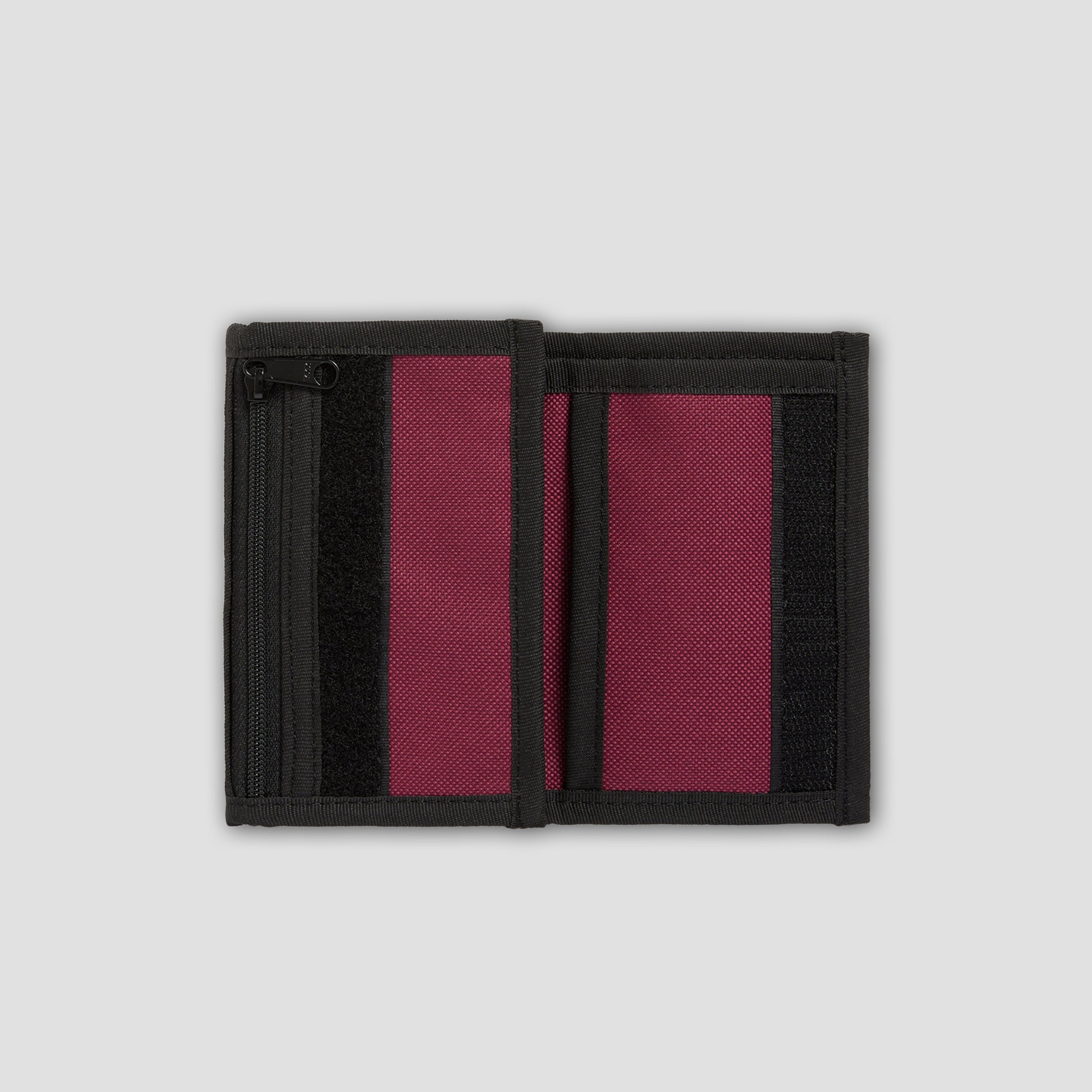 Polar Stretch Logo Key Wallet Wine