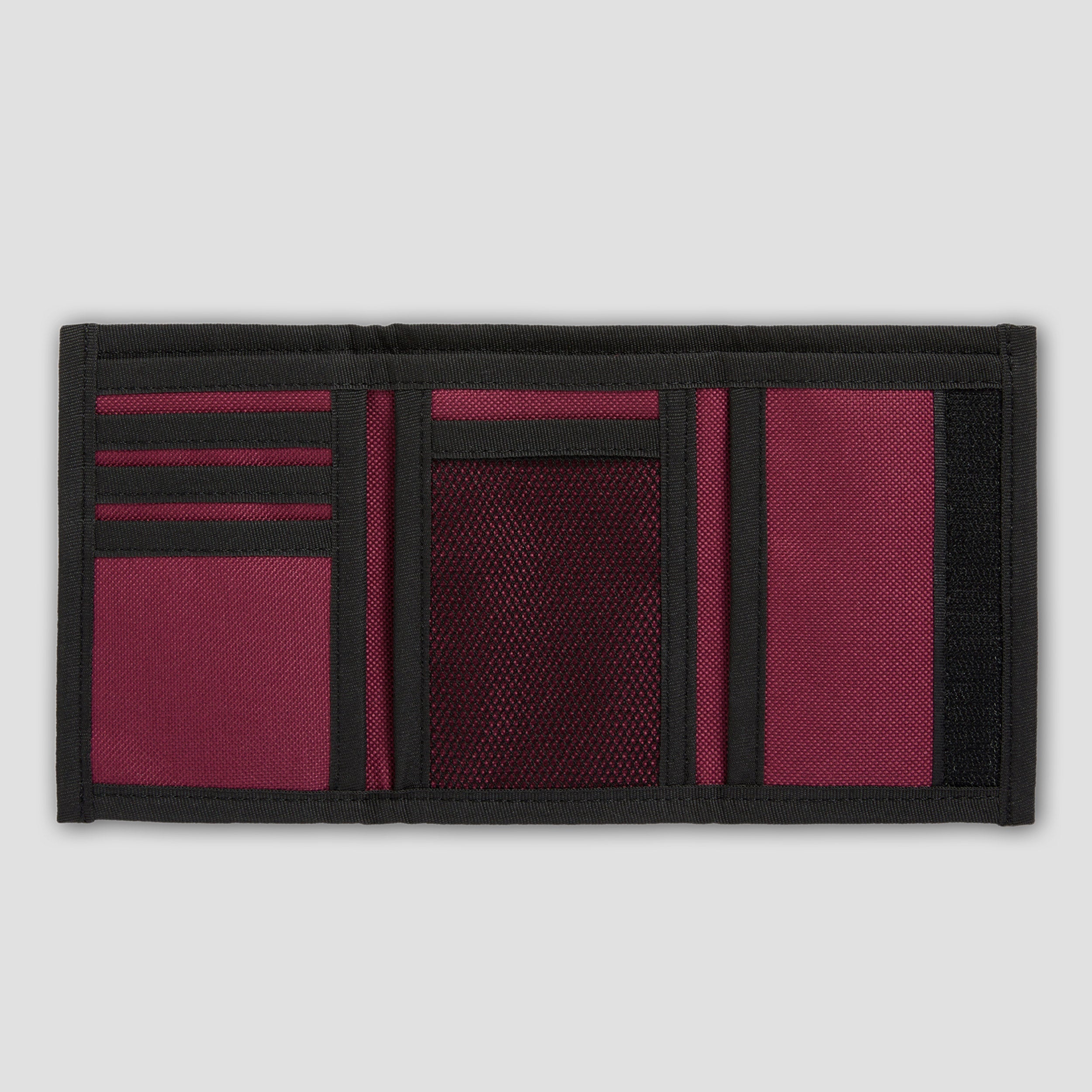 Polar Stretch Logo Key Wallet Wine