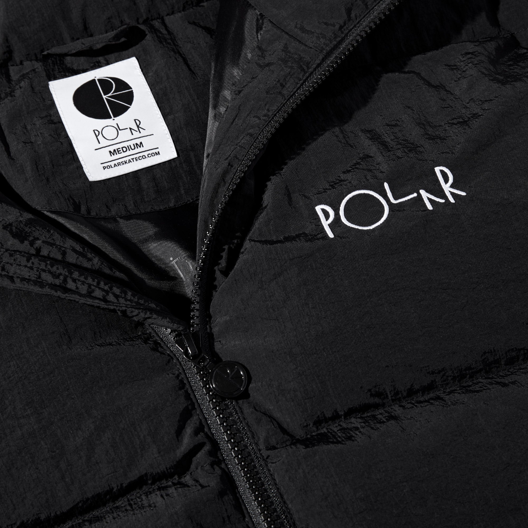 Polar Pocket Puffer Jacket Black