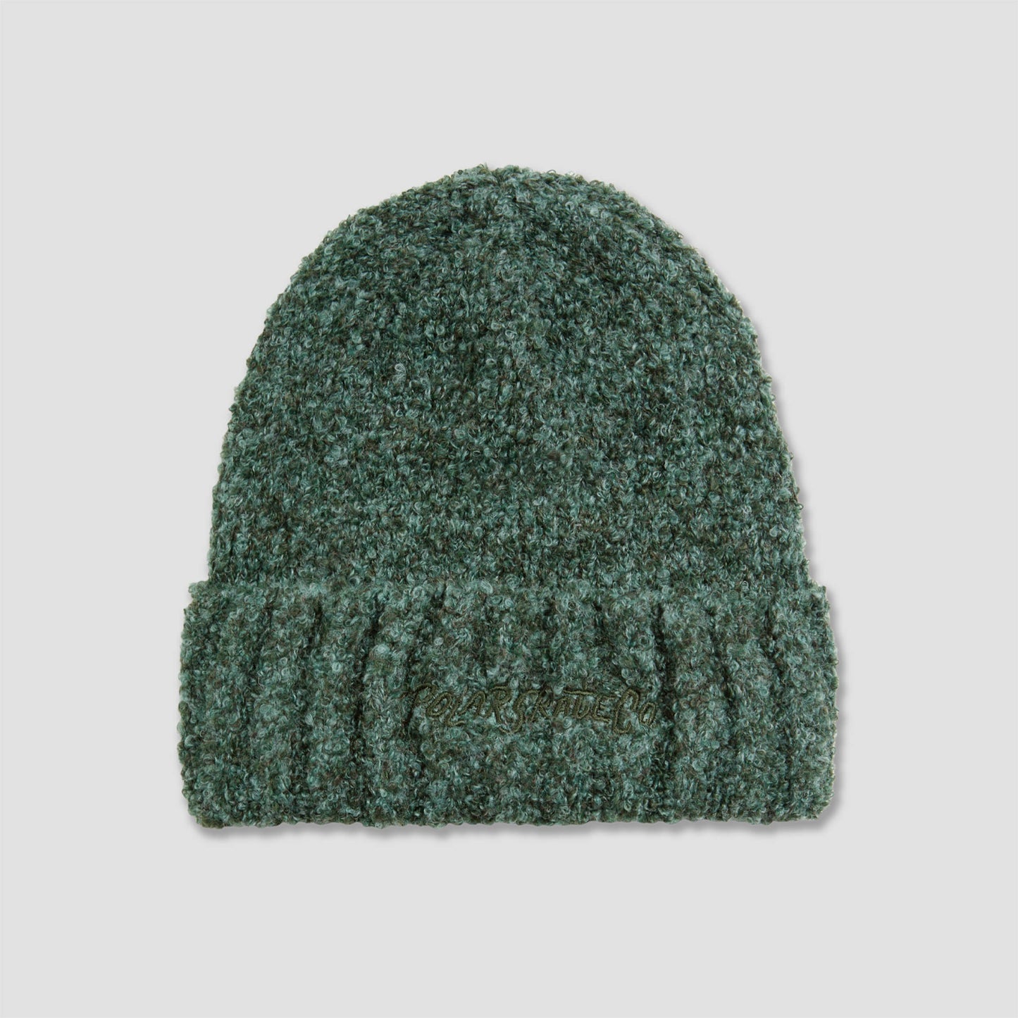 Polar Fluff Beanie Grey Green