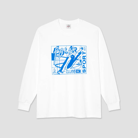 Polar Longsleeve Clubb Inc T-Shirt White