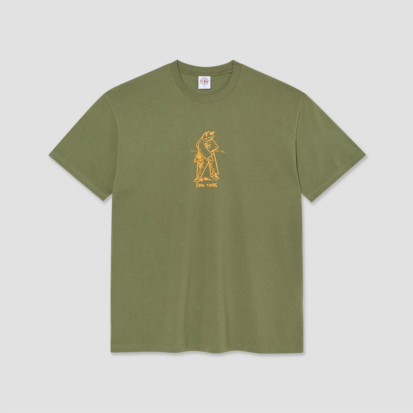 Polar Evol Times T-Shirt Army Green