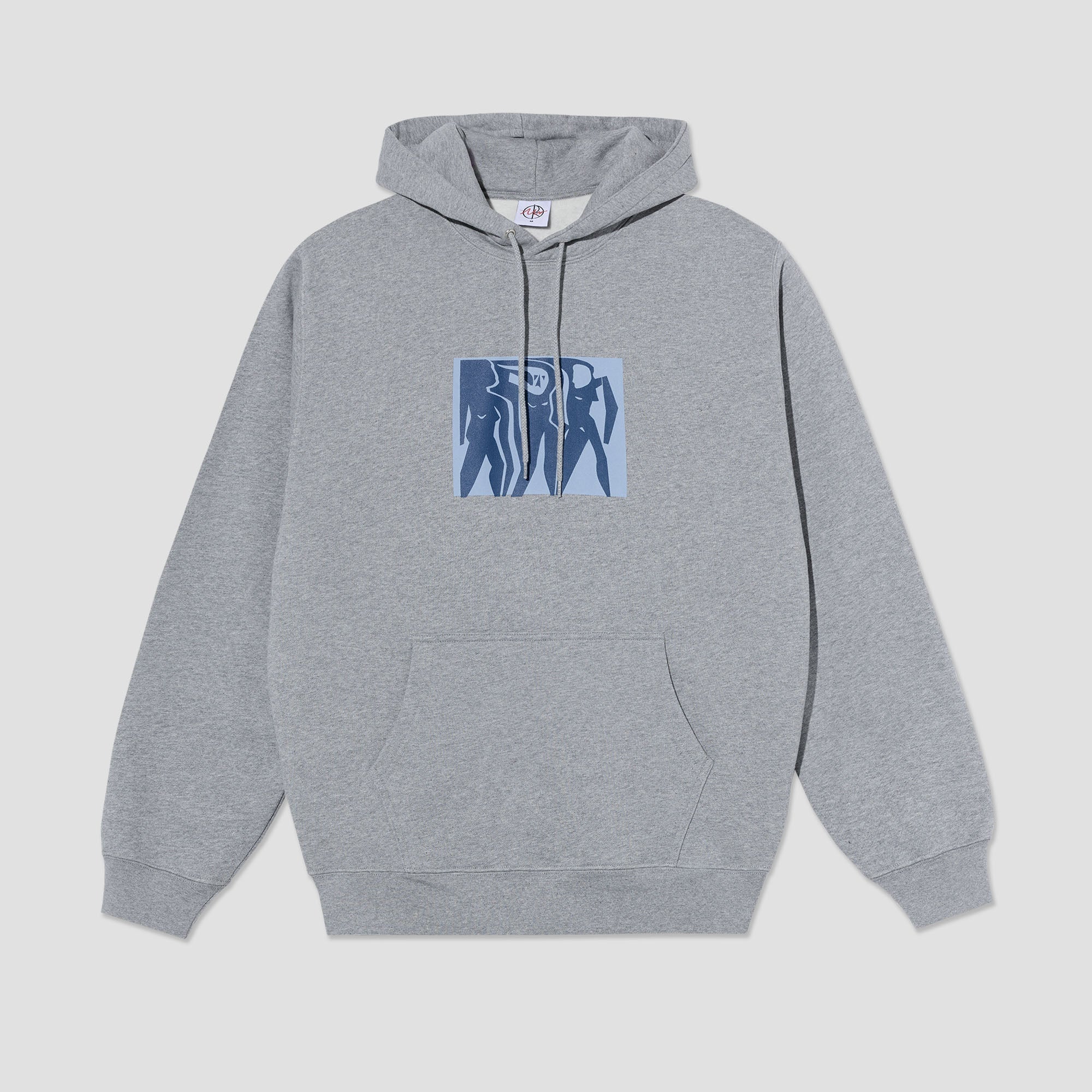 Polar Dave Cut Outs Hoodie Heather Grey