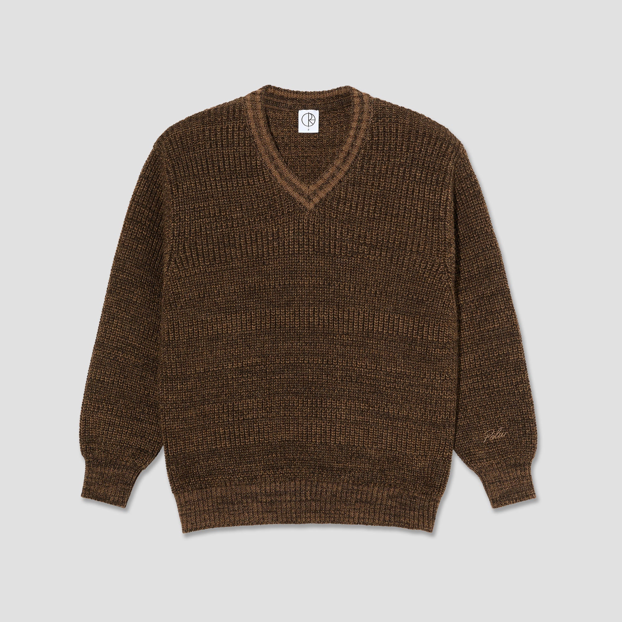 Polar Eve Sweater Brown Marl