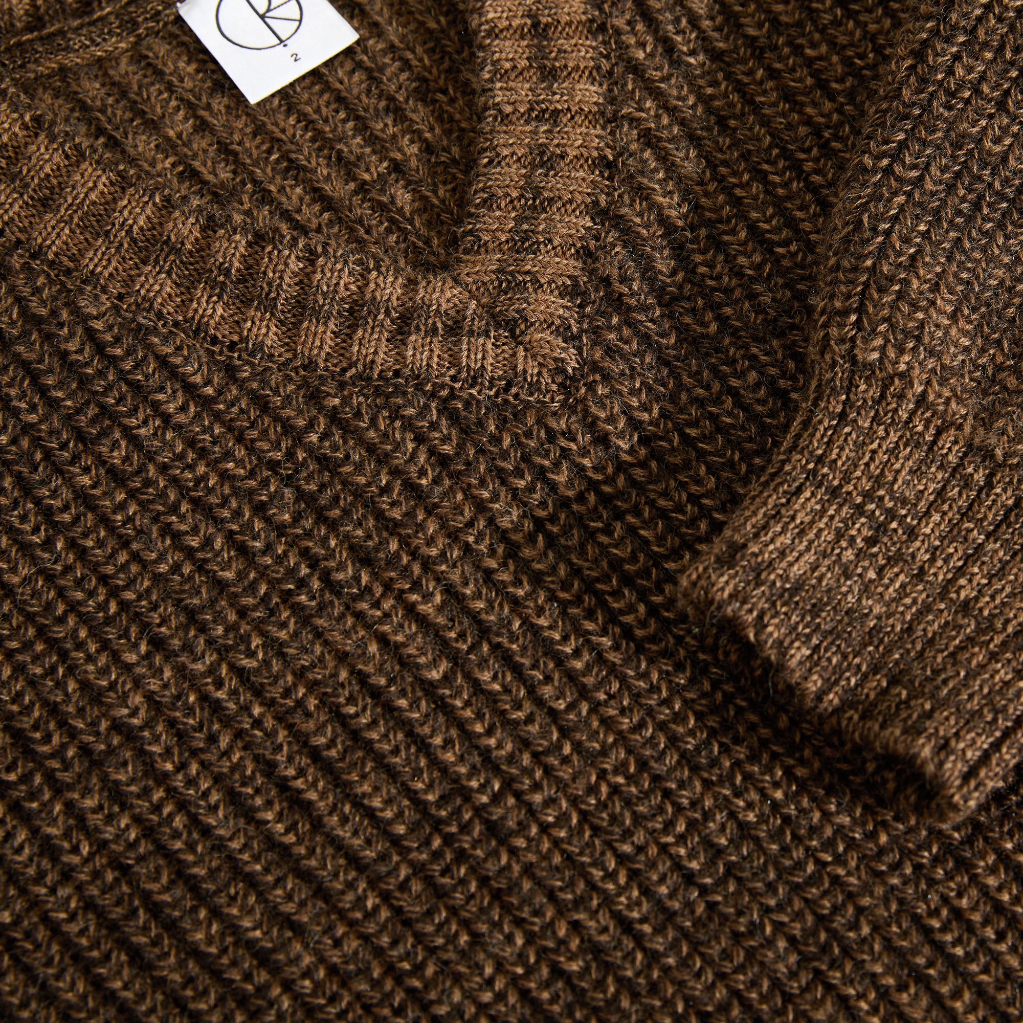 Polar Eve Sweater Brown Marl