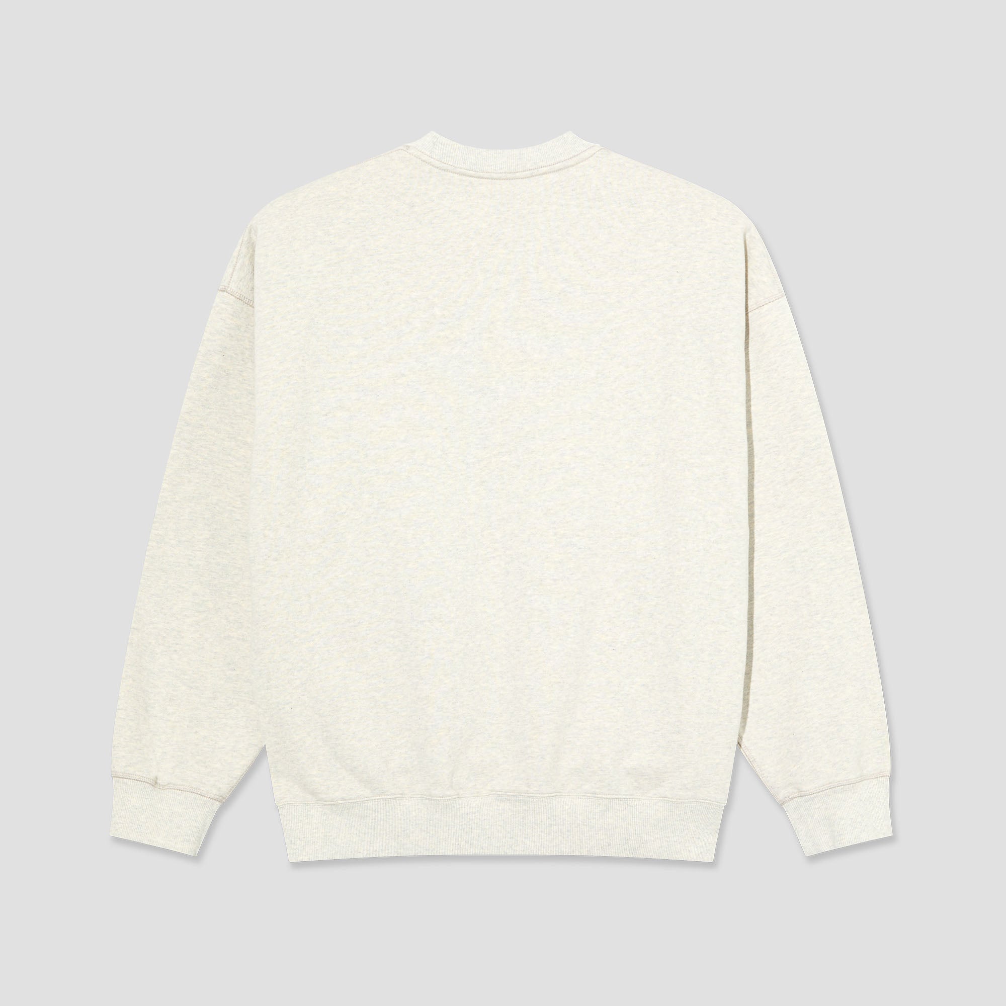 Polar Frankie Crewneck Ivory Grey Melange