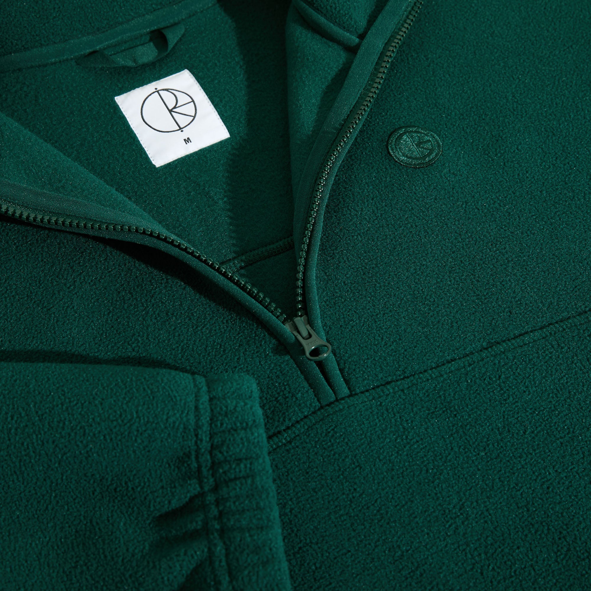 Polar Ivan Half Zip Sweatshirt Dark Emerald