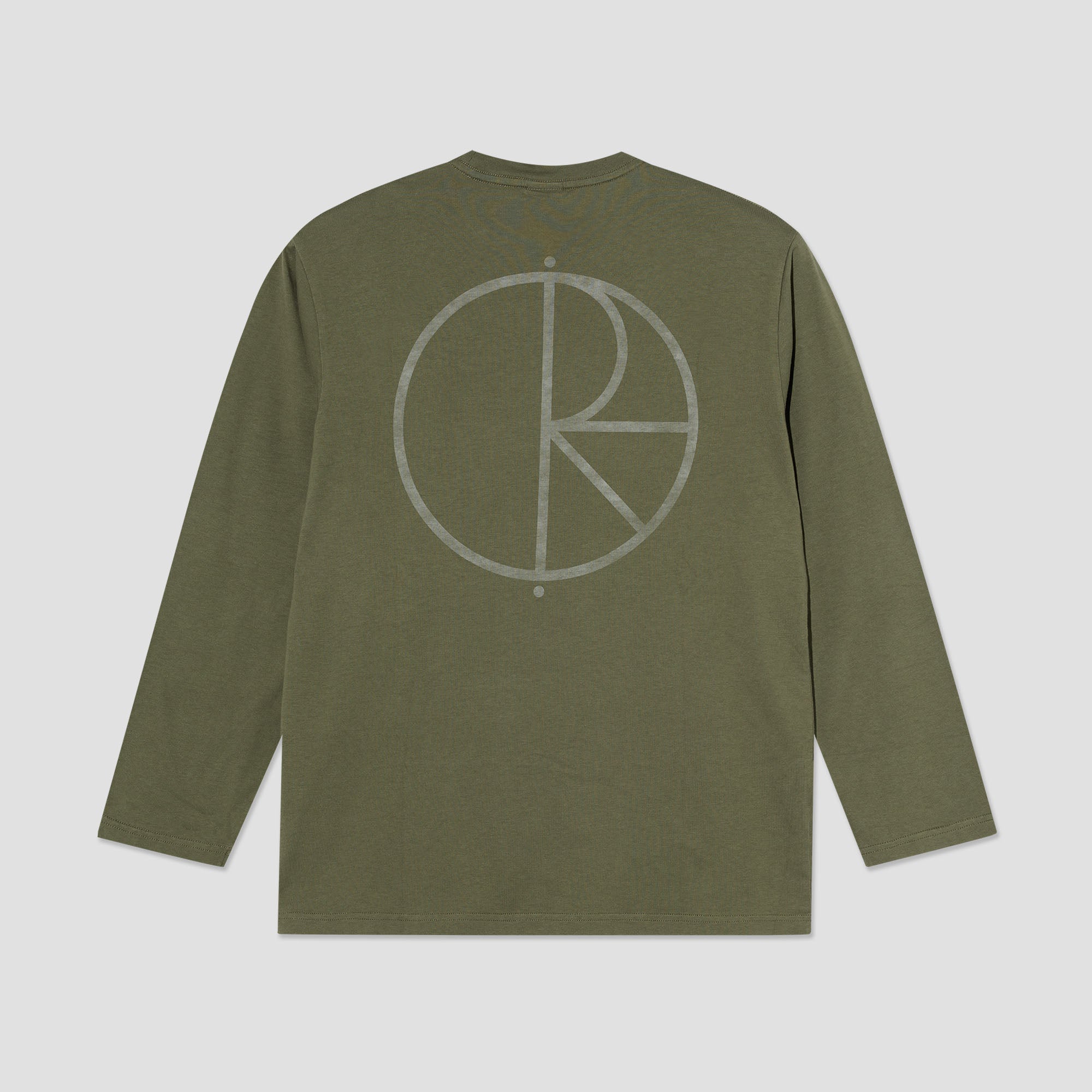 Polar Steve Stroke Logo Longsleeve T-Shirt Army Green