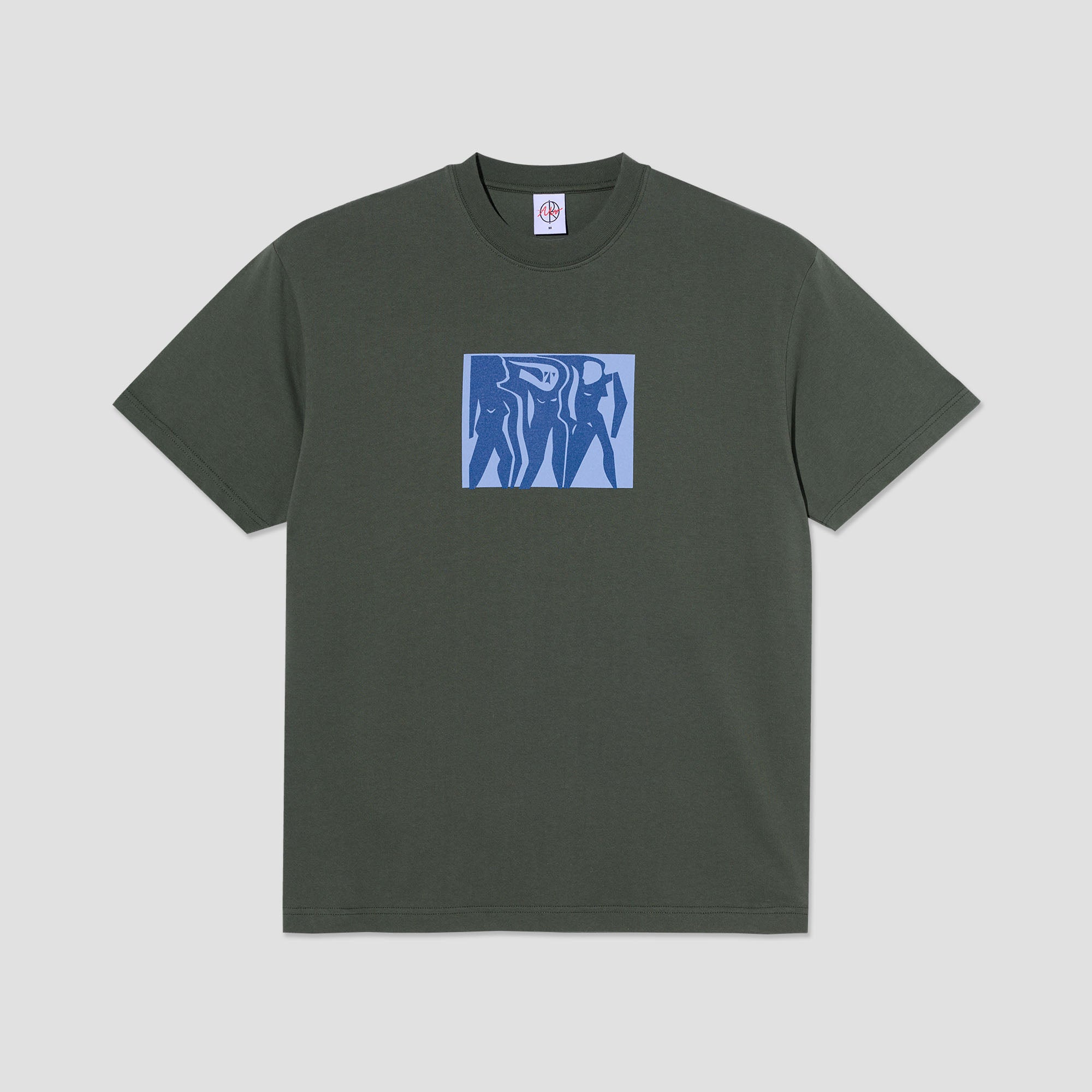 Polar Cut Outs T-Shirt Dark Olive