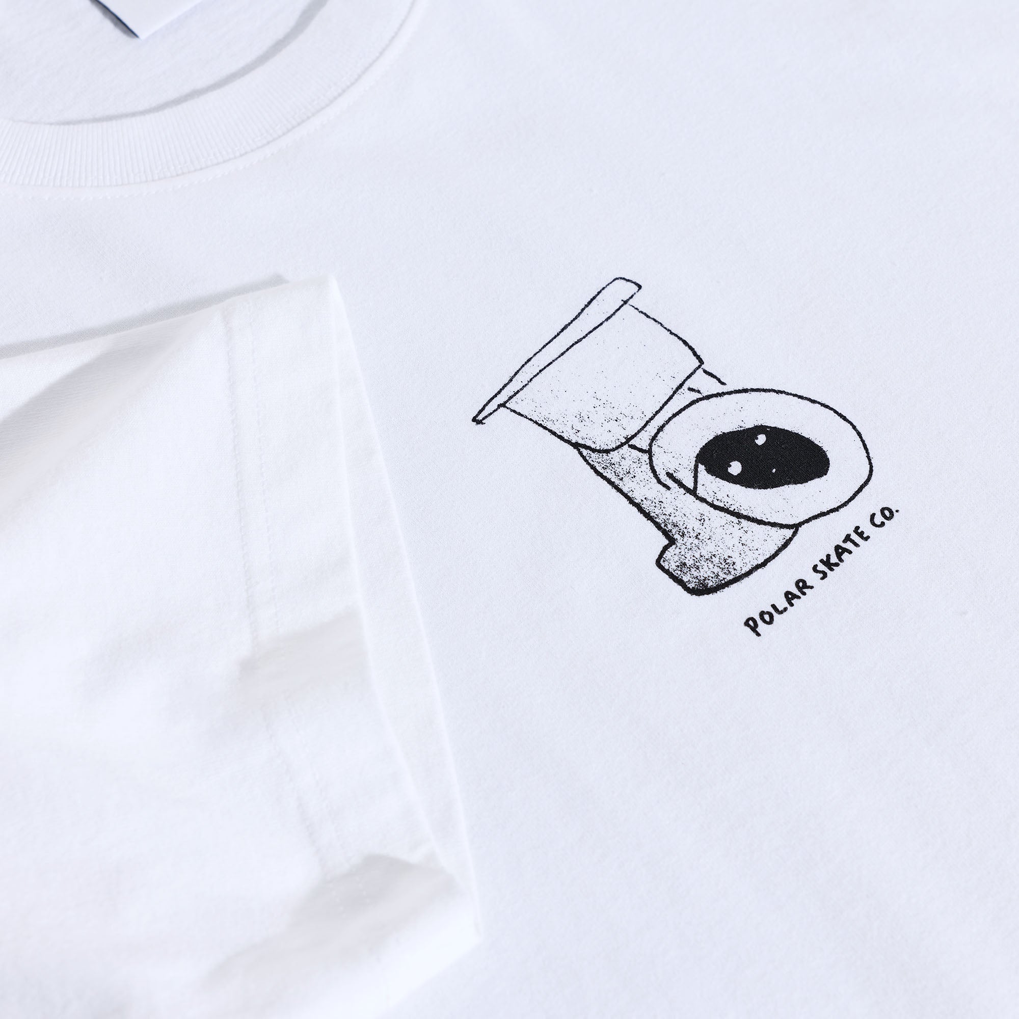 Polar Toilet T-Shirt White