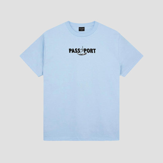 PassPort Featherweight Embroidery T-Shirt Powder Blue