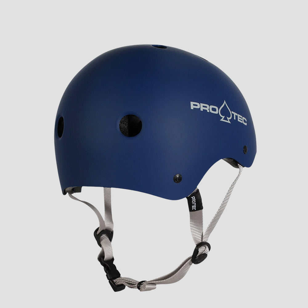 Pro-Tec Classic Certified Skateboard Helmet Matte Blue
