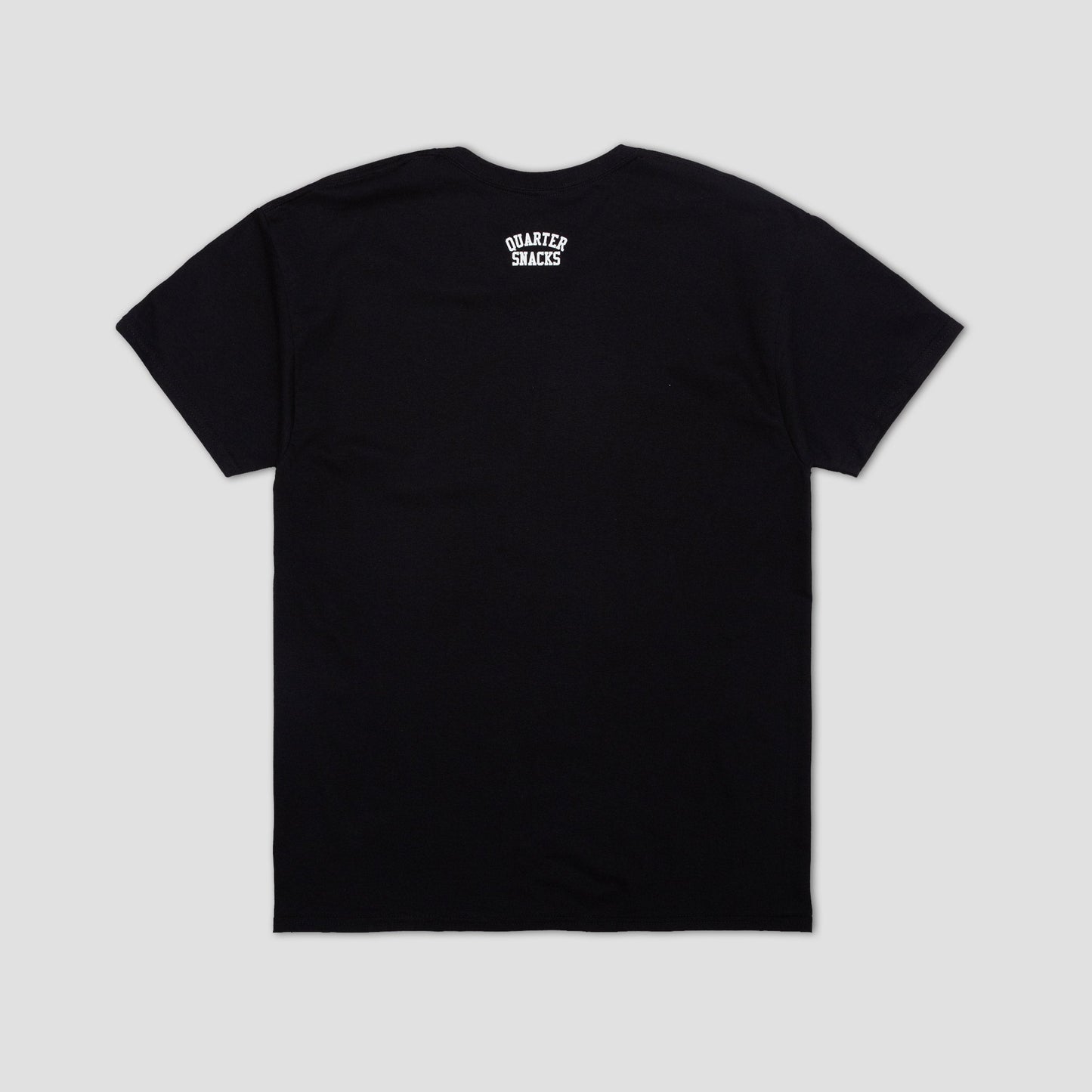 Quartersnacks Front Snackman T-Shirt Black