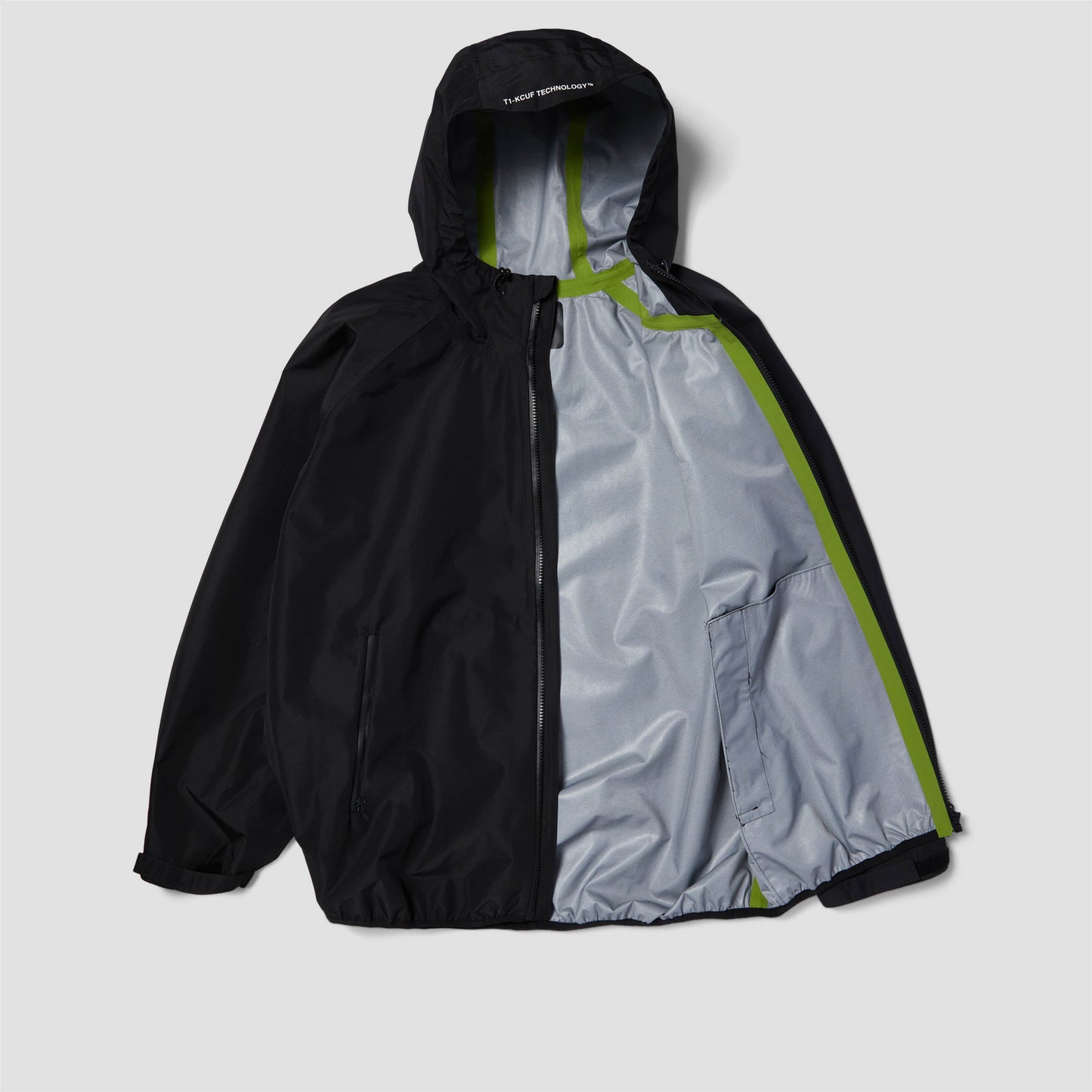 HUF Rainier Shell Jacket Black