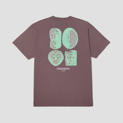 HUF Rhythms Shortsleeve T-Shirt Light Plum