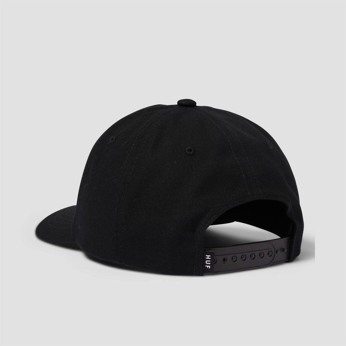 HUF Rigeon Snapback Hat Black