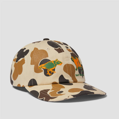 HUF Rigeon Snapback Hat Camo