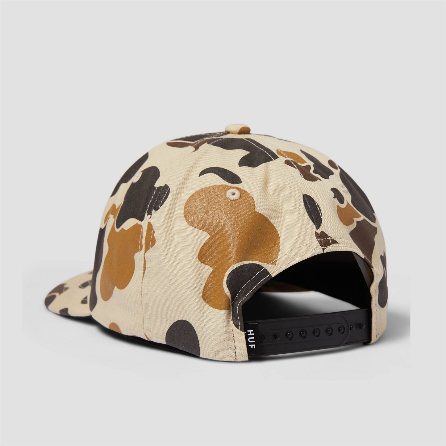 HUF Rigeon Snapback Hat Camo