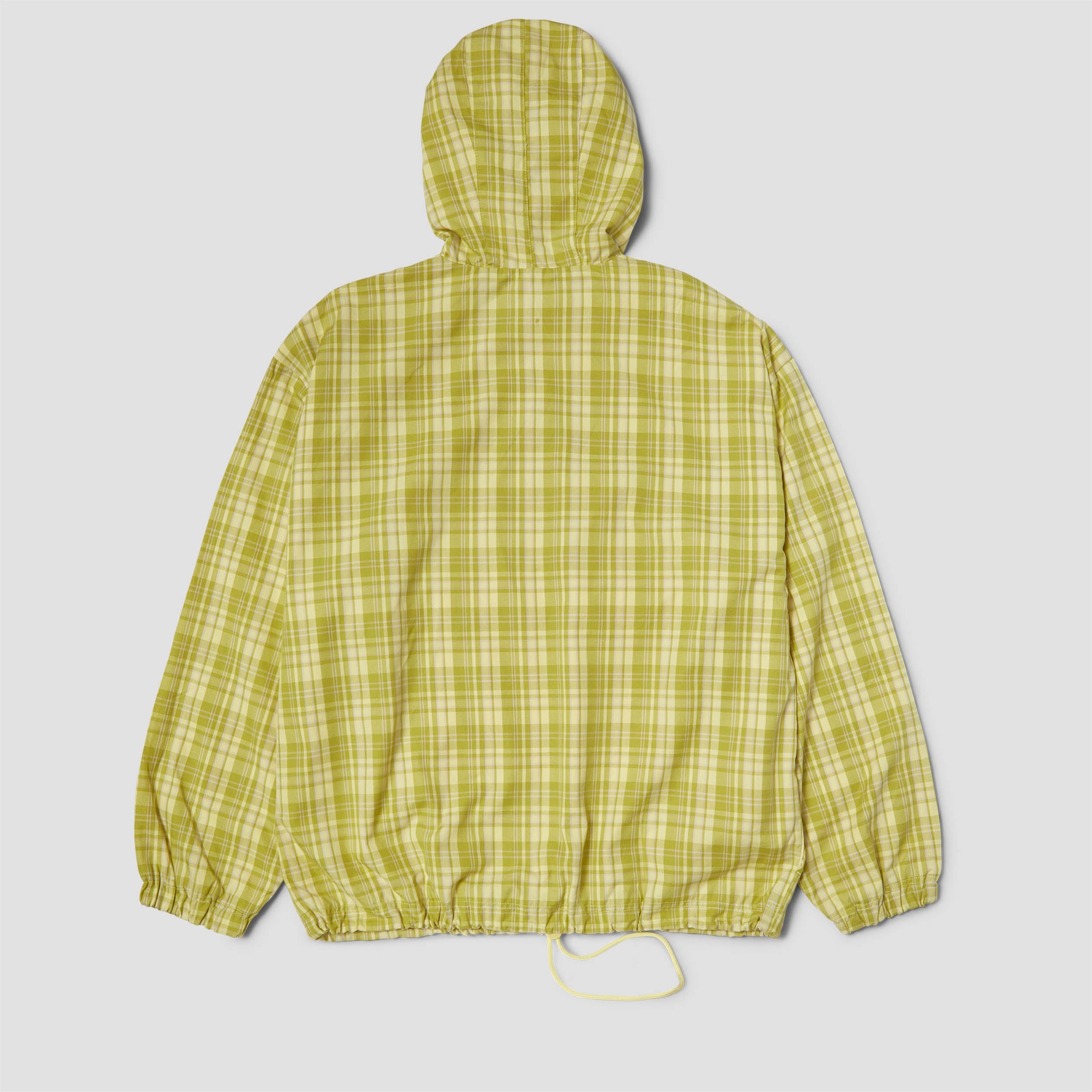 Huf Rivington Plaid Anorak Tarragon