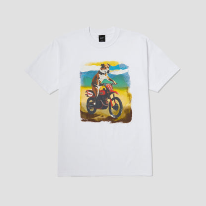 Huf Road Dog T-Shirt White