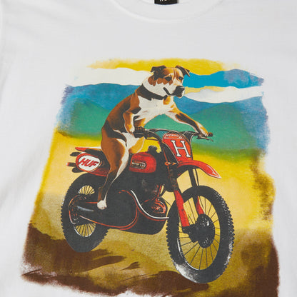 Huf Road Dog T-Shirt White