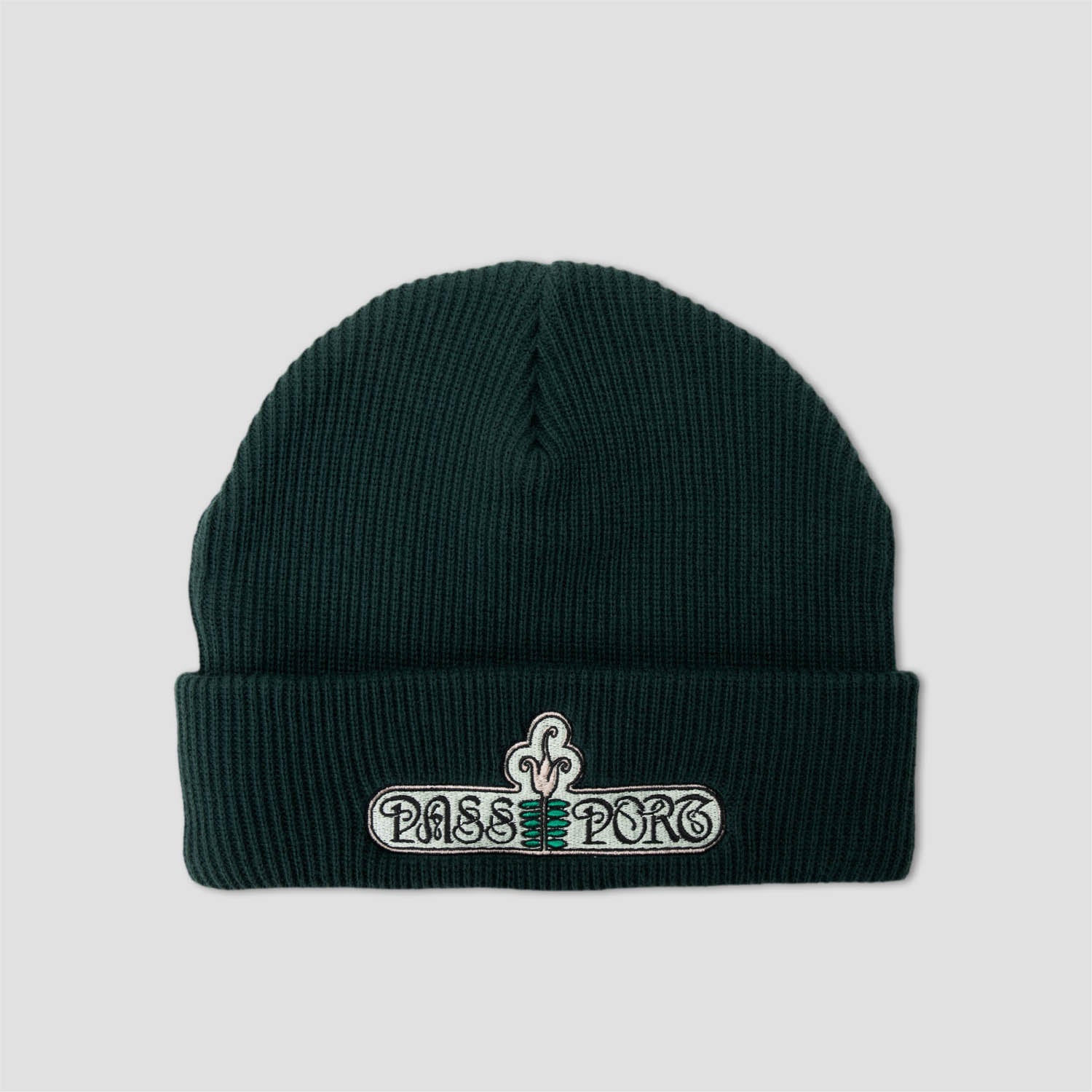 PassPort Gardenia Beanie Forest Green