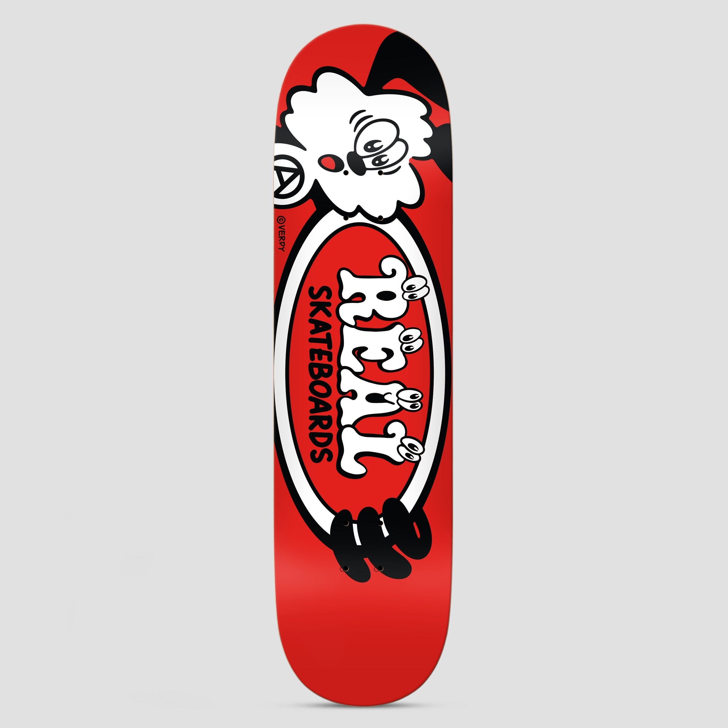 REAL✖️Vardy Skate Shop Day 2026デッキ8.06 Real 8.06 Skate Shop Day 26 Verdy Oval Skateboard Deck